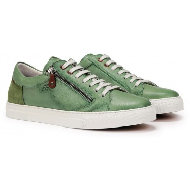 HERREN FLUCHES INDIANERSCHUHE F1410 VERDE