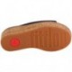SANDALEN FITFLOP ELOISE CORK WRAP LTHR WG SLIDE FT5 BLACK