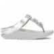 FITFLOP GALAXY TOE-THONGS SANDALEN SILVER