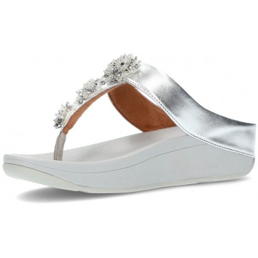 FITFLOP GALAXY TOE-THONGS SANDALEN SILVER