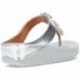 FITFLOP GALAXY TOE-THONGS SANDALEN SILVER