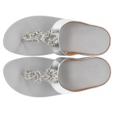 FITFLOP GALAXY TOE-THONGS SANDALEN SILVER