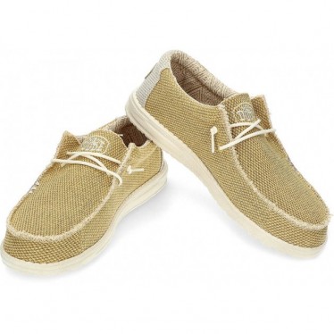 DUDE WALLYBRAIDED LOAFERS OCRE