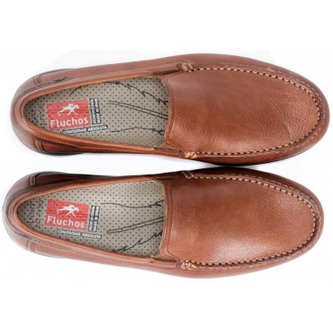 FLUCHOS 8682 TORNADO ORION MOCCASIN MAN CUERO