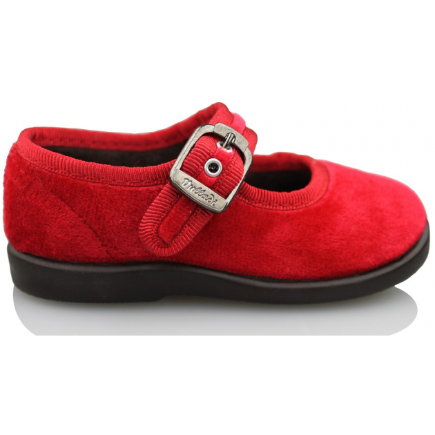 VULLADI SNEAKER AUS SAMT 1210 ROJO