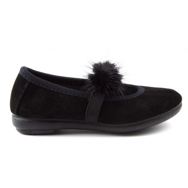 VULLADI BALLERINAS KÖNNEN WILDLEDER-POMPOMS SPLITTEN 1405 NEGRO VULLADI BALLERINAS KÖNNEN WILDLEDER-POMPOMS SPLITTEN 1405 NEGRO