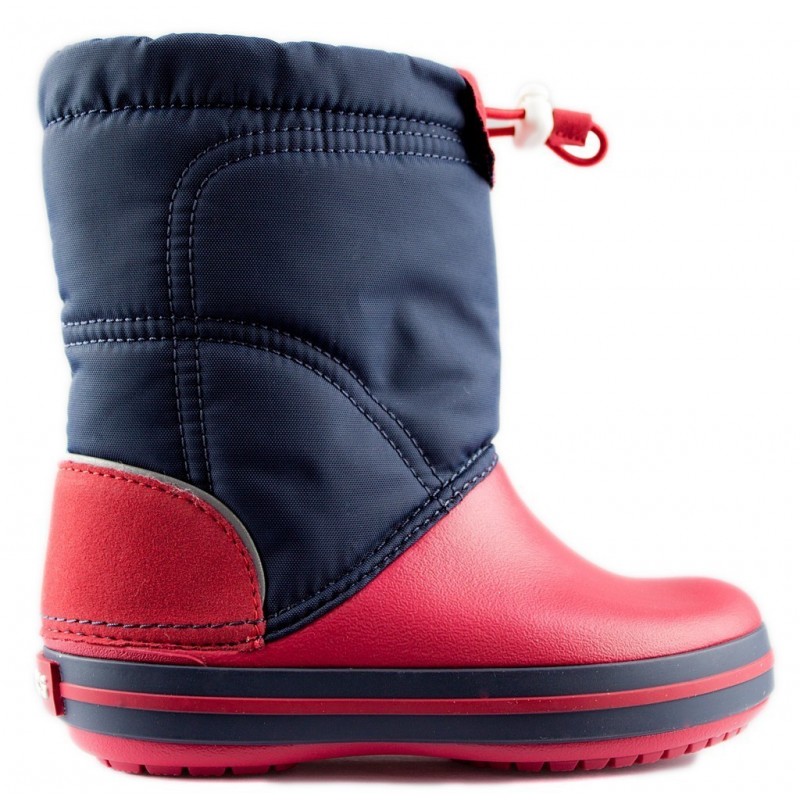CROCBAND LODGEPOINT BOOT KIDS ROJO