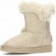 AUSTRALISCHE STIEFEL CONGUITOS BREAKWALK PELZPOMPOM BEIG