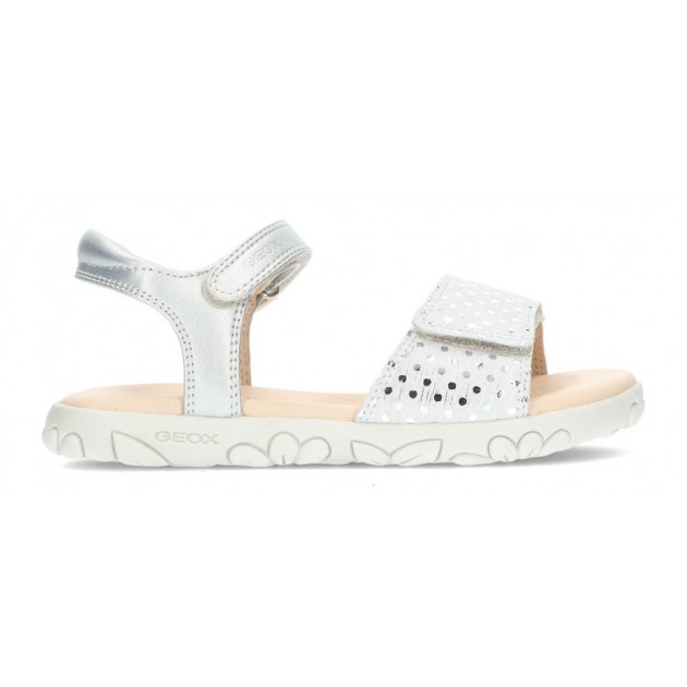 SANDAL GEOX HAITI J028ZA SILVER SANDAL GEOX HAITI J028ZA SILVER