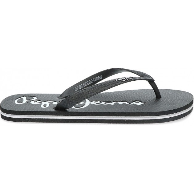 FLIP-FLOPS PEPE JEANS BAY BEACH PMS70128 BLACK FLIP-FLOPS PEPE JEANS BAY BEACH PMS70128 BLACK