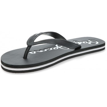 FLIP-FLOPS PEPE JEANS BAY BEACH PMS70128 BLACK