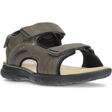 SANDALEN GEOX U25ELA MILITARY