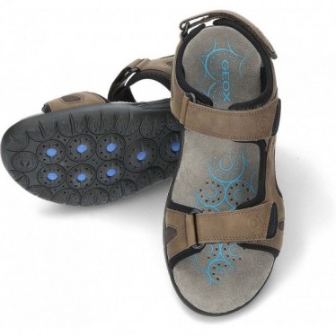 SANDALEN GEOX U25ELA COFFEE