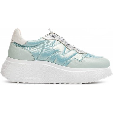 SNEAKERS WONDERS BERLIN A-3602 AQUA