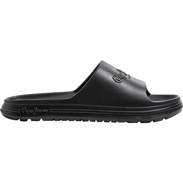 FLIP FLOPS PEPE JEANS BEACH SLIDE PMS70121 BLACK FLIP FLOPS PEPE JEANS BEACH SLIDE PMS70121 BLACK
