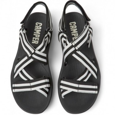 SANDALEN CAMPER MATCH K100781 BLANCO_NEGRO