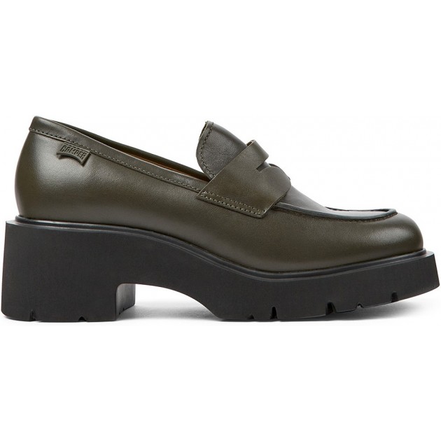 CAMPER MILAH LOAFERS K201425 OLIVE_015 CAMPER MILAH LOAFERS K201425 OLIVE_015