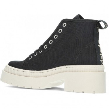 VICTORIA SNEAKER MIT ABSATZ 1110106 NEGRO