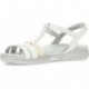 CLARKS AMANDATEALITE SANDALEN WHITE