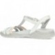 CLARKS AMANDATEALITE SANDALEN WHITE