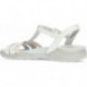 CLARKS AMANDATEALITE SANDALEN WHITE