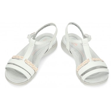 CLARKS AMANDATEALITE SANDALEN WHITE