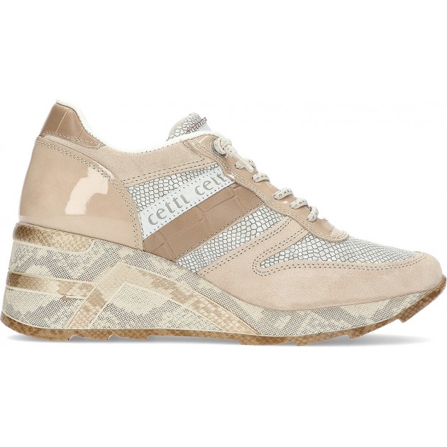 CETTI PITON C-1145 SNEAKER TAUPE CETTI PITON C-1145 SNEAKER TAUPE