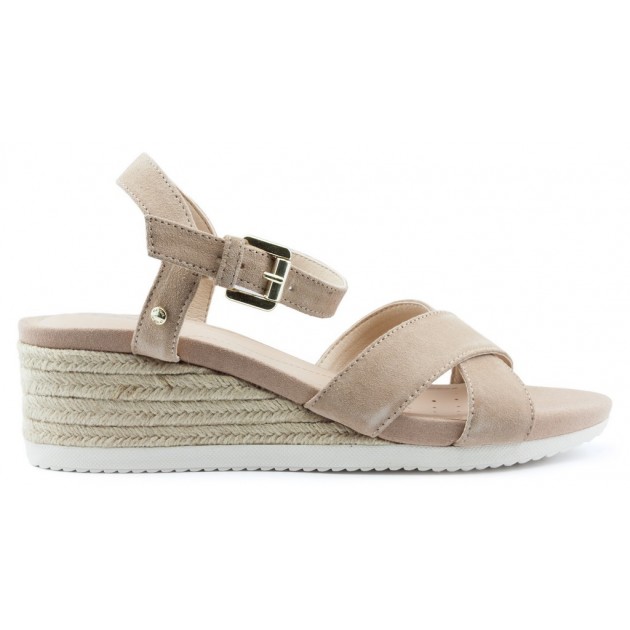 GEOX ISCHIA CORDA Sandalen BROWN GEOX ISCHIA CORDA Sandalen BROWN