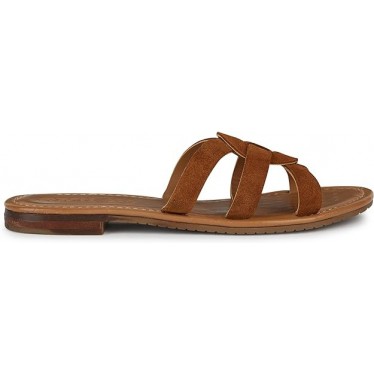 GEOX D45LXU SANDALEN COGNAC