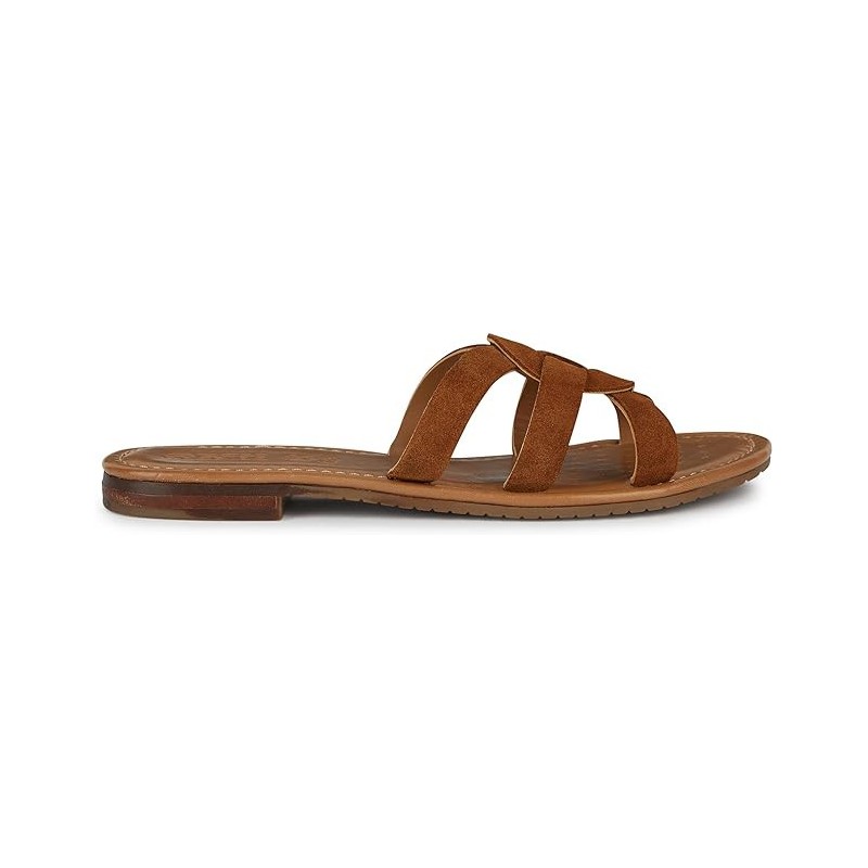 GEOX D45LXU SANDALEN COGNAC