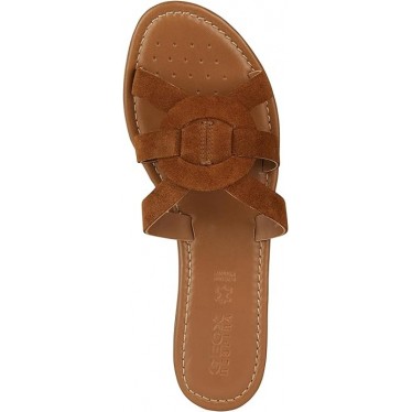 GEOX D45LXU SANDALEN COGNAC