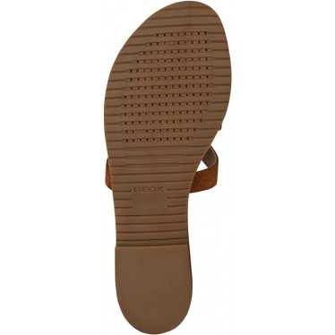 GEOX D45LXU SANDALEN COGNAC