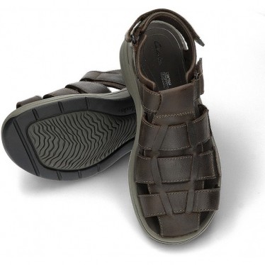 CLARKS SALTWAYCOVE SANDALEN BROWN