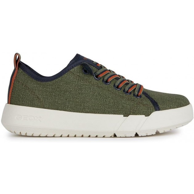 GEOX J45GWA SNEAKERS MILITARY