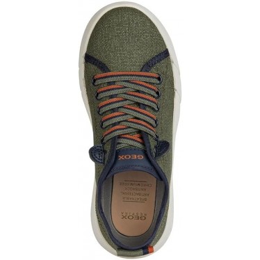 GEOX J45GWA SNEAKERS MILITARY