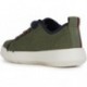 GEOX J45GWA SNEAKERS MILITARY