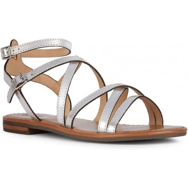 GEOX D15LXG SANDALEN SILVER