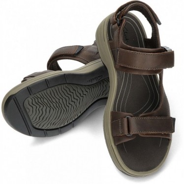 CLARKS SALTWAYTRAIL SANDALEN BROWN