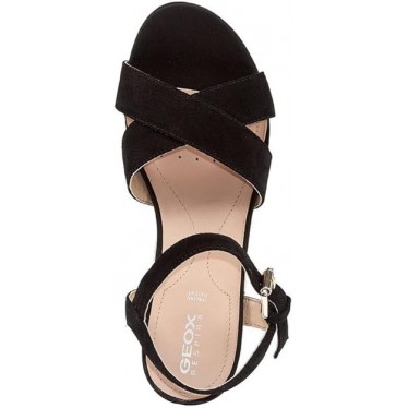 GEOX ISCHIA CORDA Sandalen NEGRO