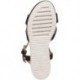 GEOX ISCHIA CORDA Sandalen NEGRO