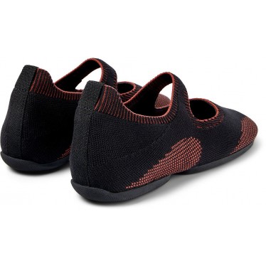 CAMPER BALLERINAS K201644 RECHTS NINA NEGRO_ROJO_001