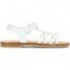 PABLOSKY GEFLOCHTENE SANDALE 427500 BLANCO