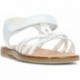 PABLOSKY GEFLOCHTENE SANDALE 427500 BLANCO