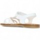 PABLOSKY GEFLOCHTENE SANDALE 427500 BLANCO