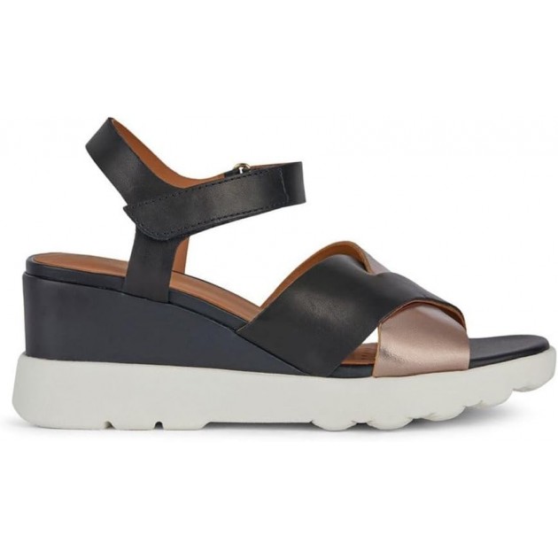 GEOX D45G0C SANDALE NEGRO GEOX D45G0C SANDALE NEGRO