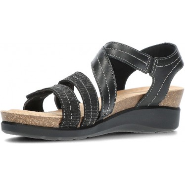 CLARKS CALENNECLARA SANDALEN BLACK