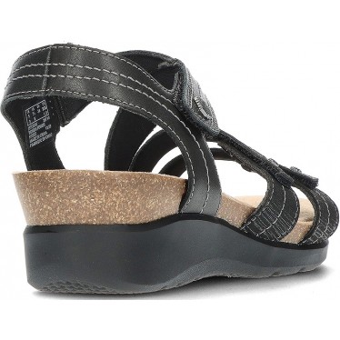 CLARKS CALENNECLARA SANDALEN BLACK