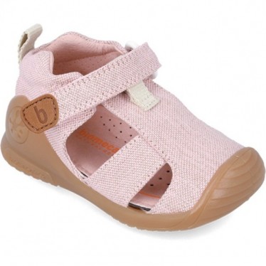 BIOMECANICS SANDALE 242188 GRUNDLEGENDE ERSTE SCHRITTE ROSA