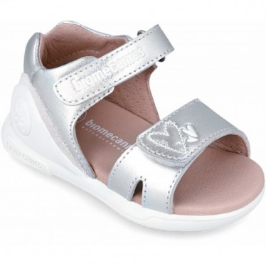 BIOMECANICS FIRST STEPS HEARTS SANDALE 242140 PLATA