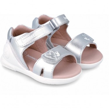 BIOMECANICS FIRST STEPS HEARTS SANDALE 242140 PLATA